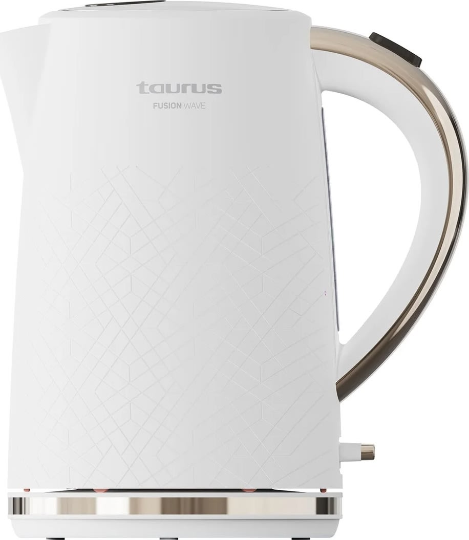 TAURUS Vattenkokare, 1,7 L - Vit