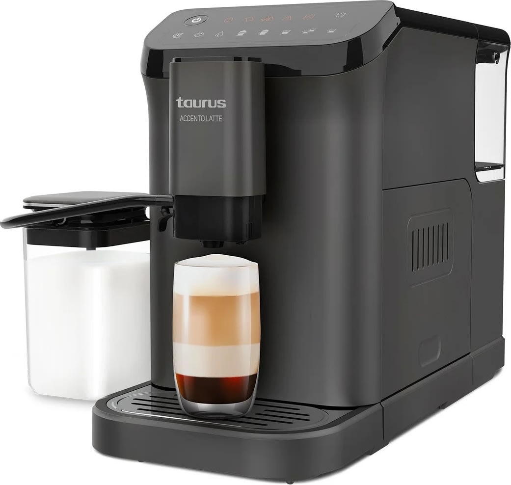 TAURUS Kaffemaskin, Accento Latte - Automatisk