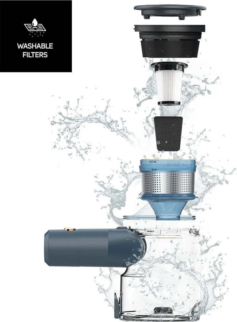 TAURUS Dammsugare, handhållen, med tillbehör