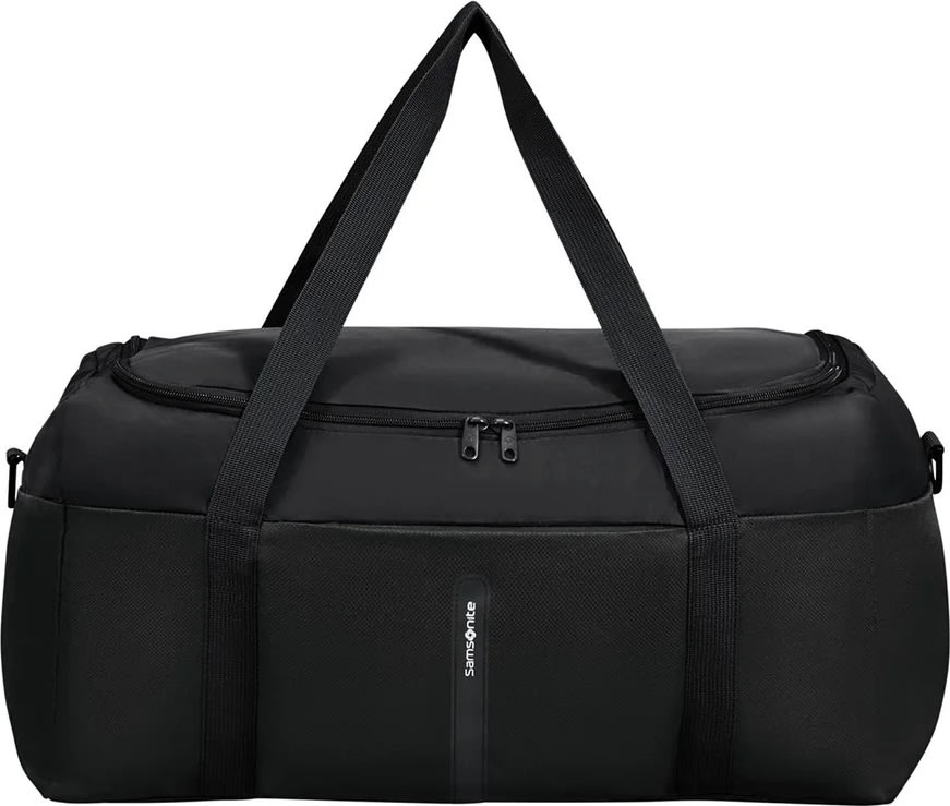 SAMSONITE Duffelväska, hopfällbar, Medium, svart