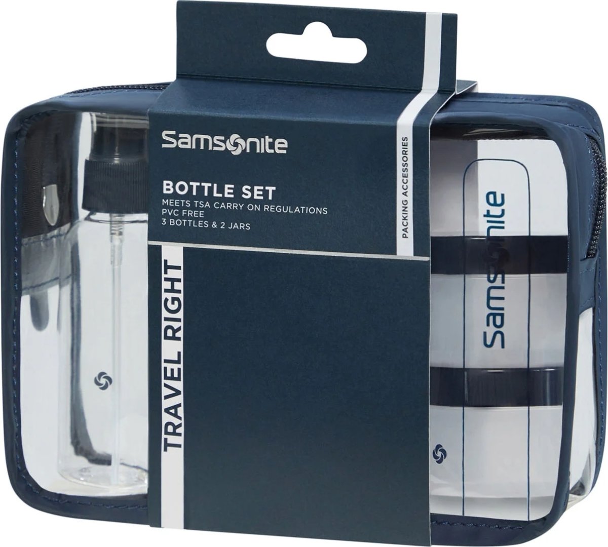 SAMSONITE Flaskset, Midnattsblå - TA Revolution