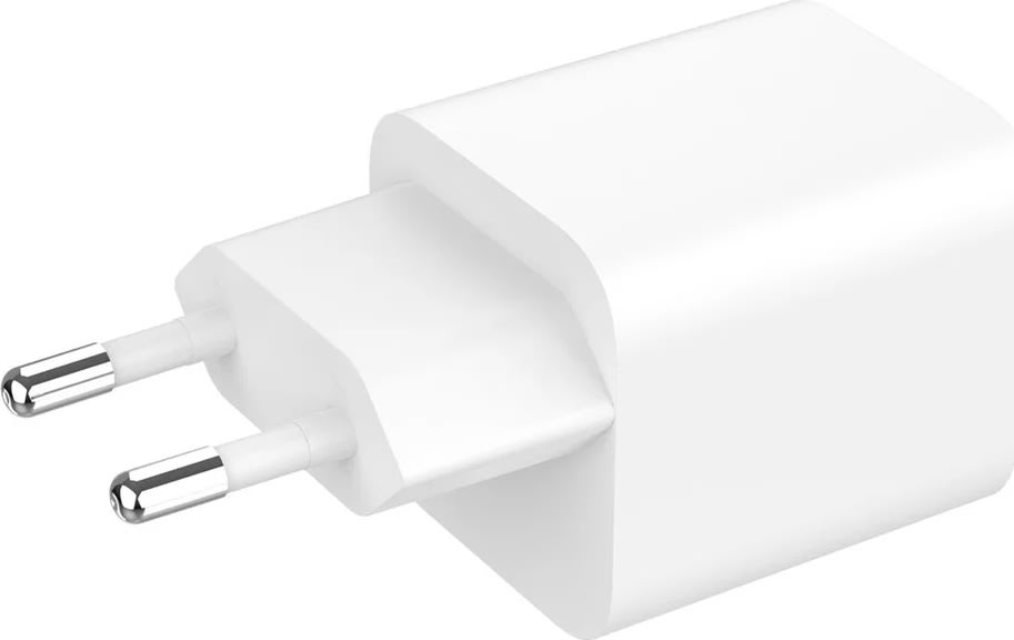 GEAR Laddare, 65W, 220V, 2x USB-C - Vit