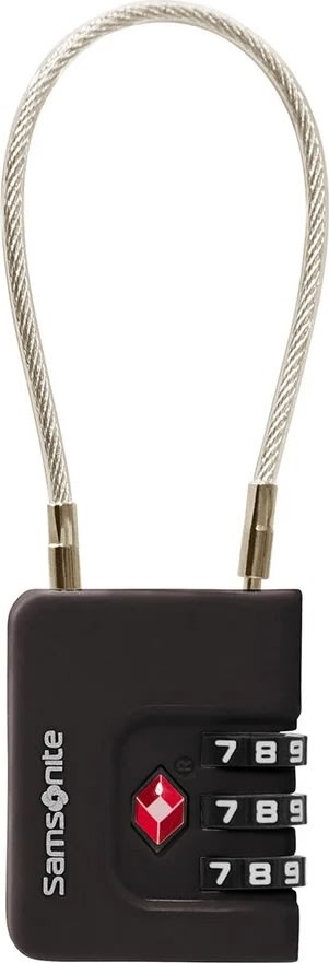 SAMSONITE Kabellås. Svart - TA Revolution