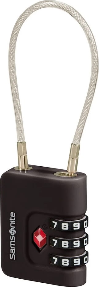 SAMSONITE Kabellås. Svart - TA Revolution