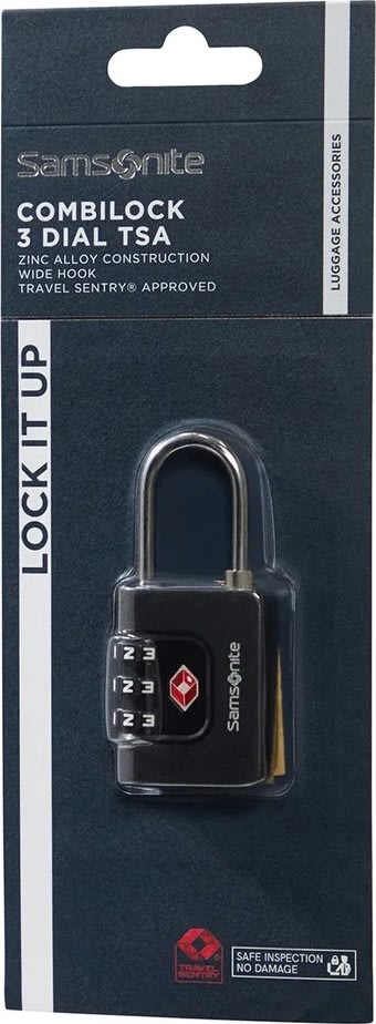 SAMSONITE Kombinationslås, Svart - TA Revolution