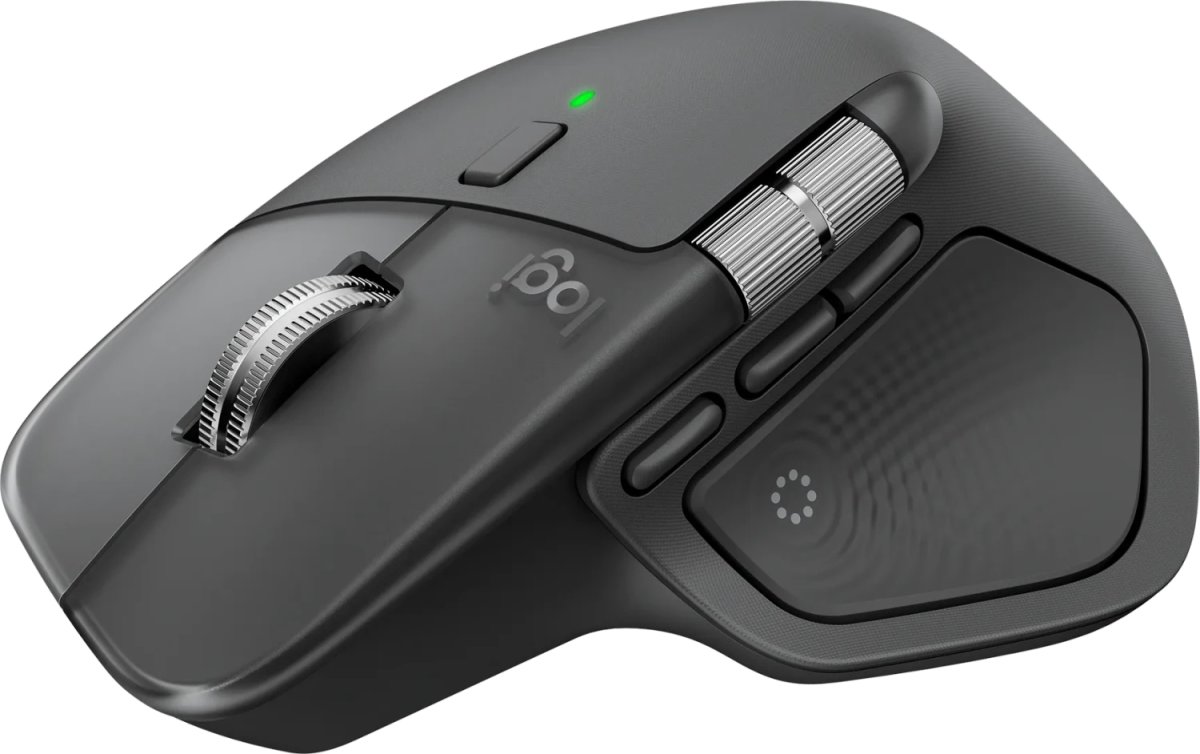 Logitech MX Master 4 Performance trådlös mus, grå