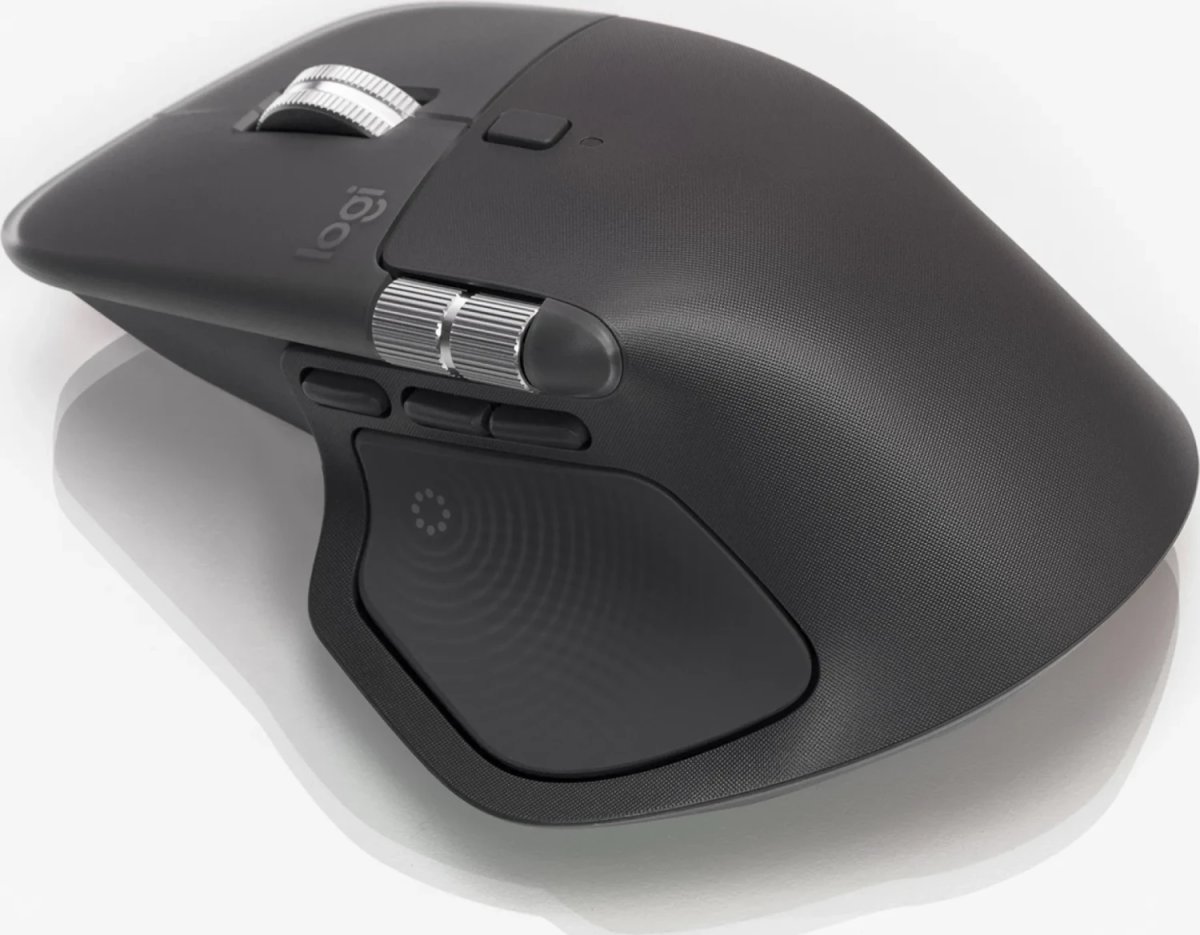 Logitech MX Master 4 Performance trådlös mus, grå