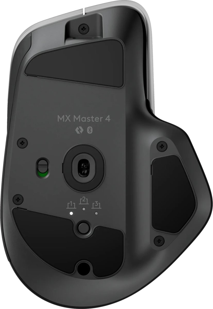 Logitech MX Master 4 Performance trådlös mus, grå