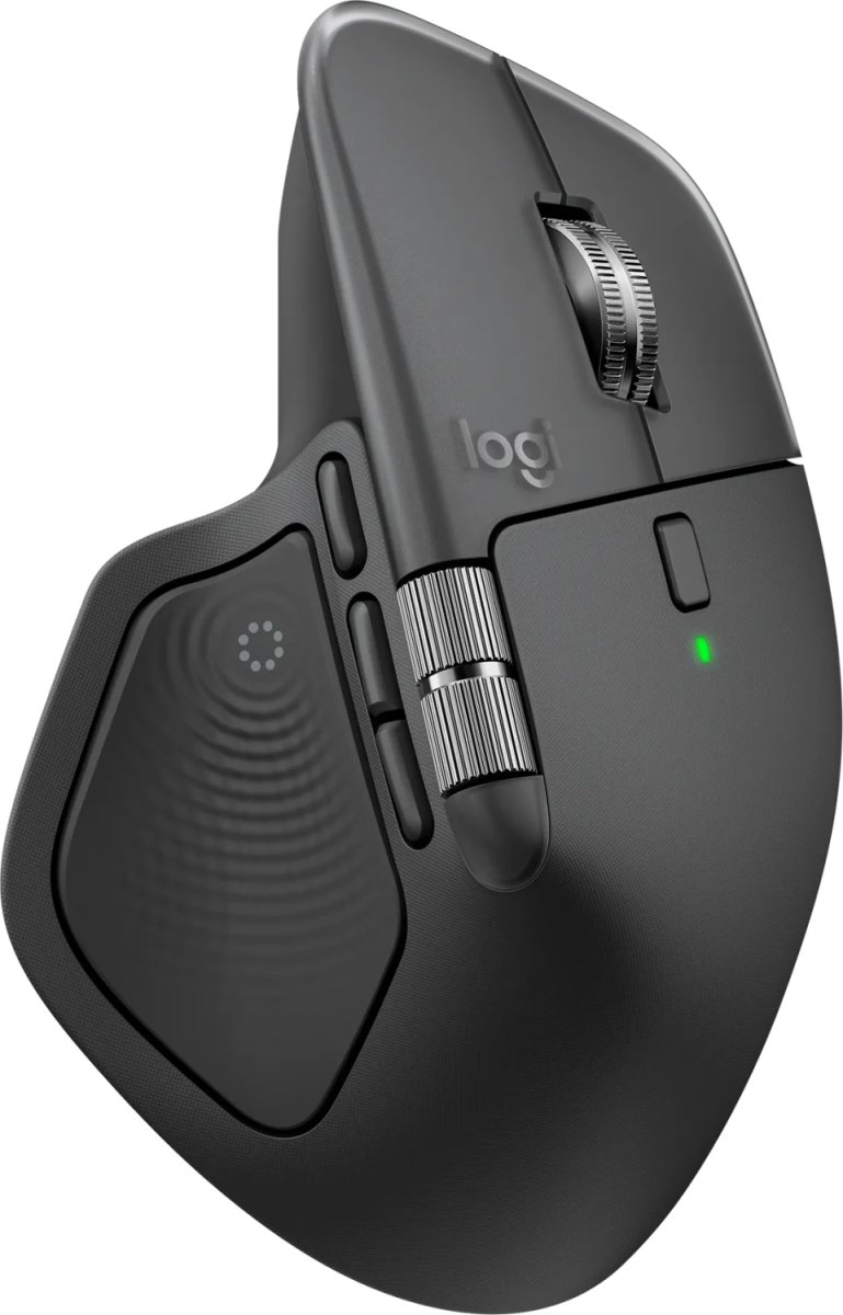 Logitech MX Master 4 Performance trådlös mus, grå