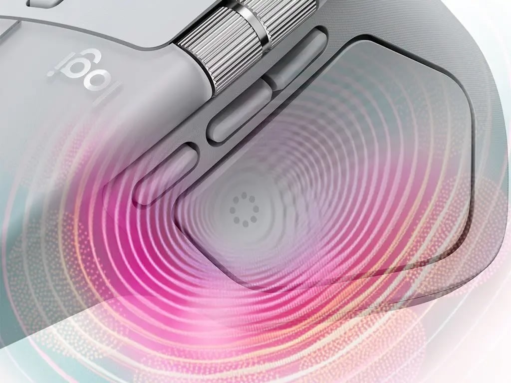 Logitech MX Master 4 Performance trådlös mus, vit