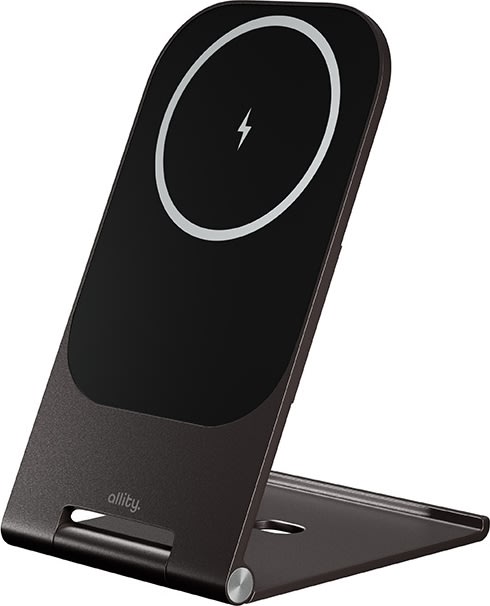 Allity Trådlös laddare, 15WMS, Grafit - AWC-200