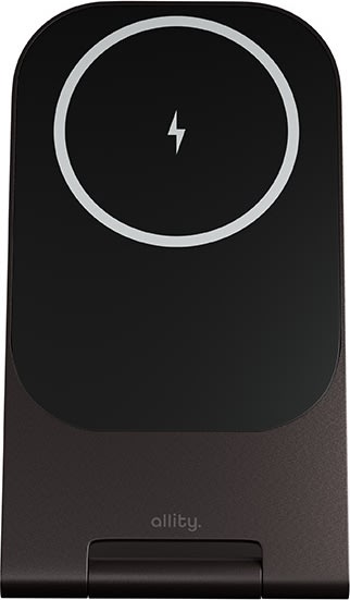 Allity Trådlös laddare, 15WMS, Grafit - AWC-200