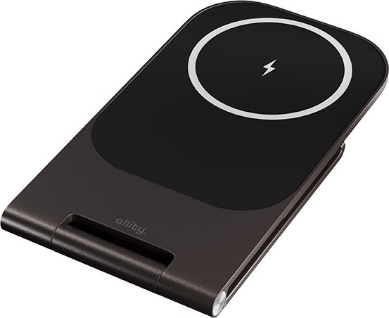 Allity Trådlös laddare, 15WMS, Grafit - AWC-200