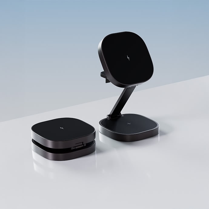 Allity Trådlös laddare, 25 WMS, Grafit - AWC-220