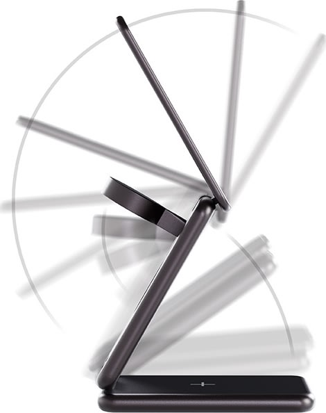 Allity Trådlös laddare, 3-i-1 - AWC-230-22WMS