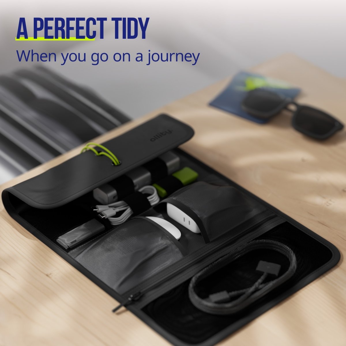 Allity Tillbehörsorganisatör, Roll-Up - ATB-200