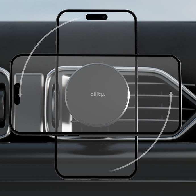 Allity mobiltelefonhållare för bilen - Magnetisk