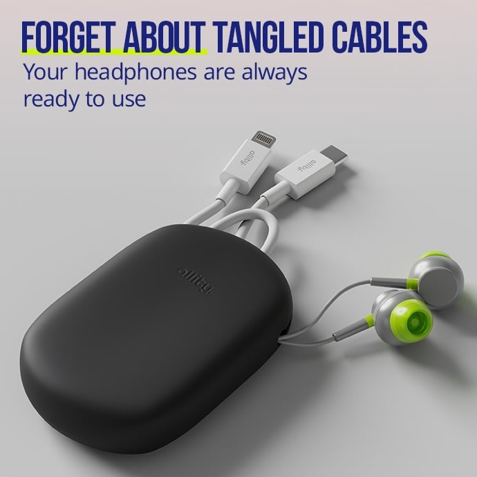 Allity Etui för In-Ears, svart - ASA-200