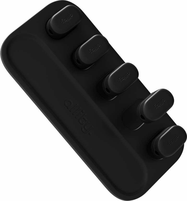 Allity Kabelorganisatör, Magnetisk, Svart ASA-410