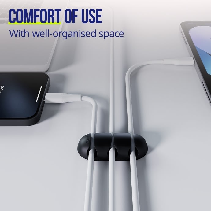 Allity Kabelorganisatör, 3-Pack - ASA-400