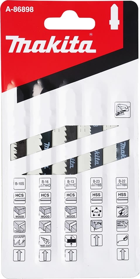 Makita Sticksågsbladset, 5 st.