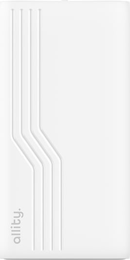 Allity Laddare, 1x USB-C, 1x USB-A, 65W - Vit