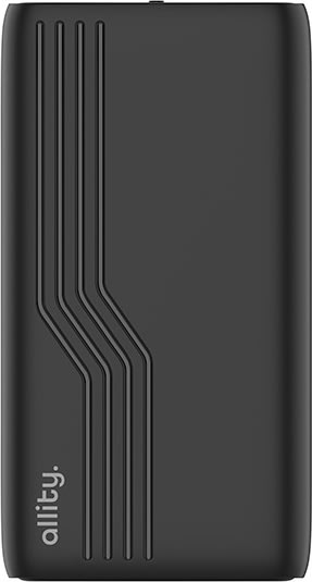 Allity Laddare, 1x USB-C, 1x USB-A, 65W - Svart