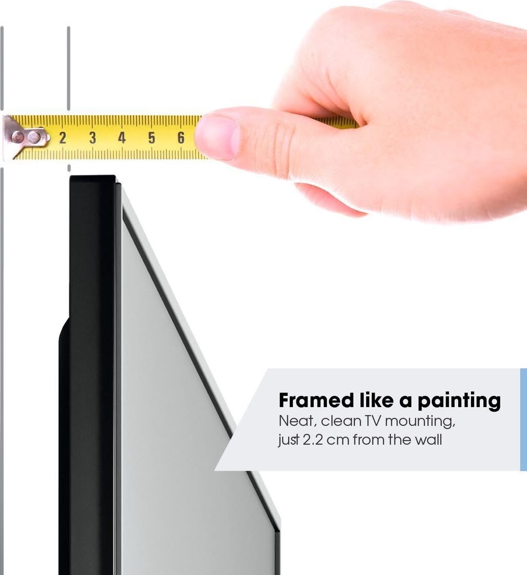 Vogel's TV-väggfäste, svart - TVM 3295