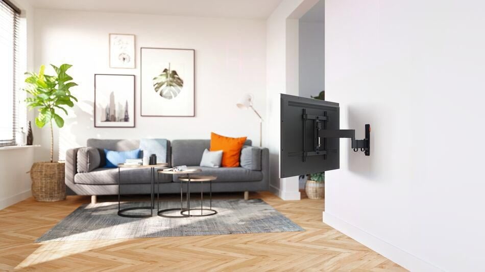 Vogel*s TV-väggfäste, svart - full motion