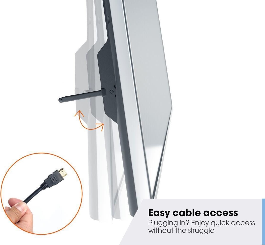 Vogel's TV-väggfäste, svart - TVM 3605