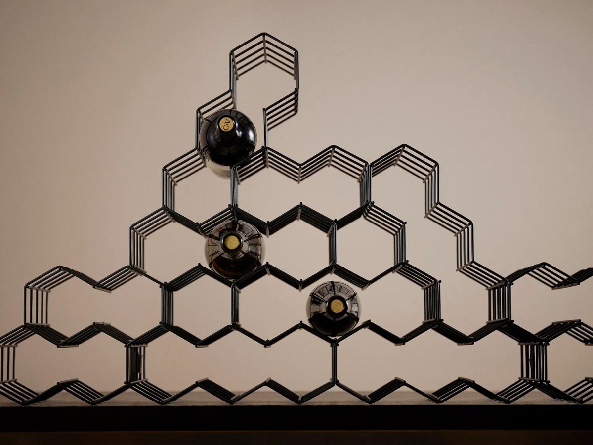 Zone Rocks Vinställ Modul, 2 platser, svart