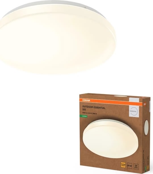 Osram LED-armatur, Utomhus, Vit - 24W