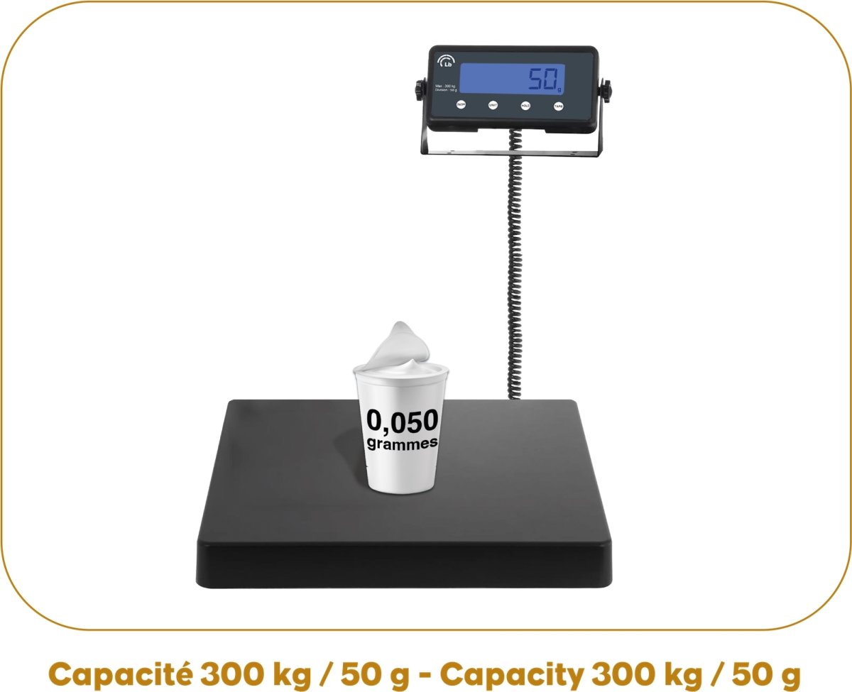 Paketvikt, 300 kg. - PRO e-300
