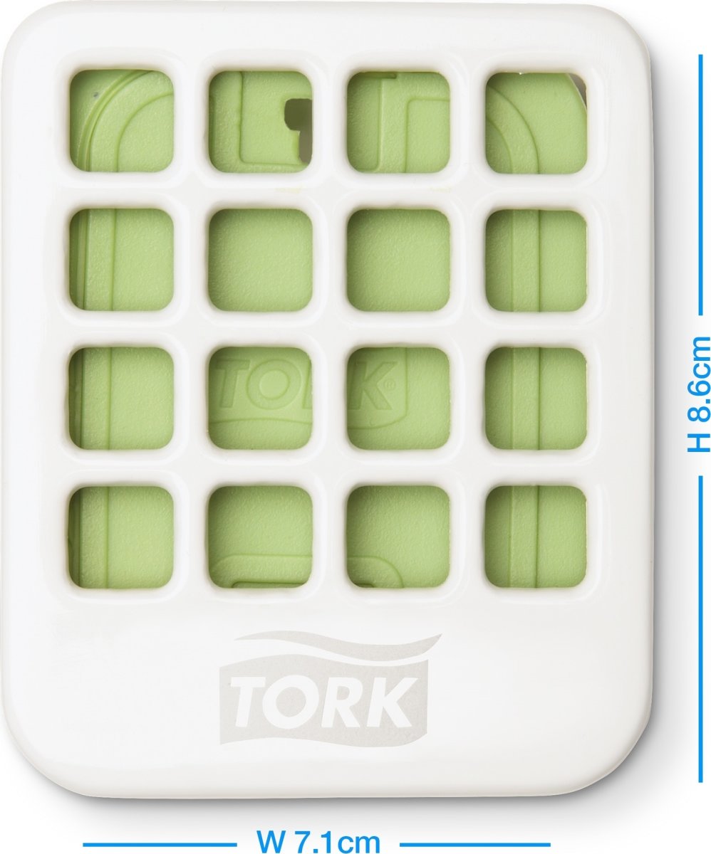 Tork A2 Luftrenare dispenser/hållare, Vit, 4 st.