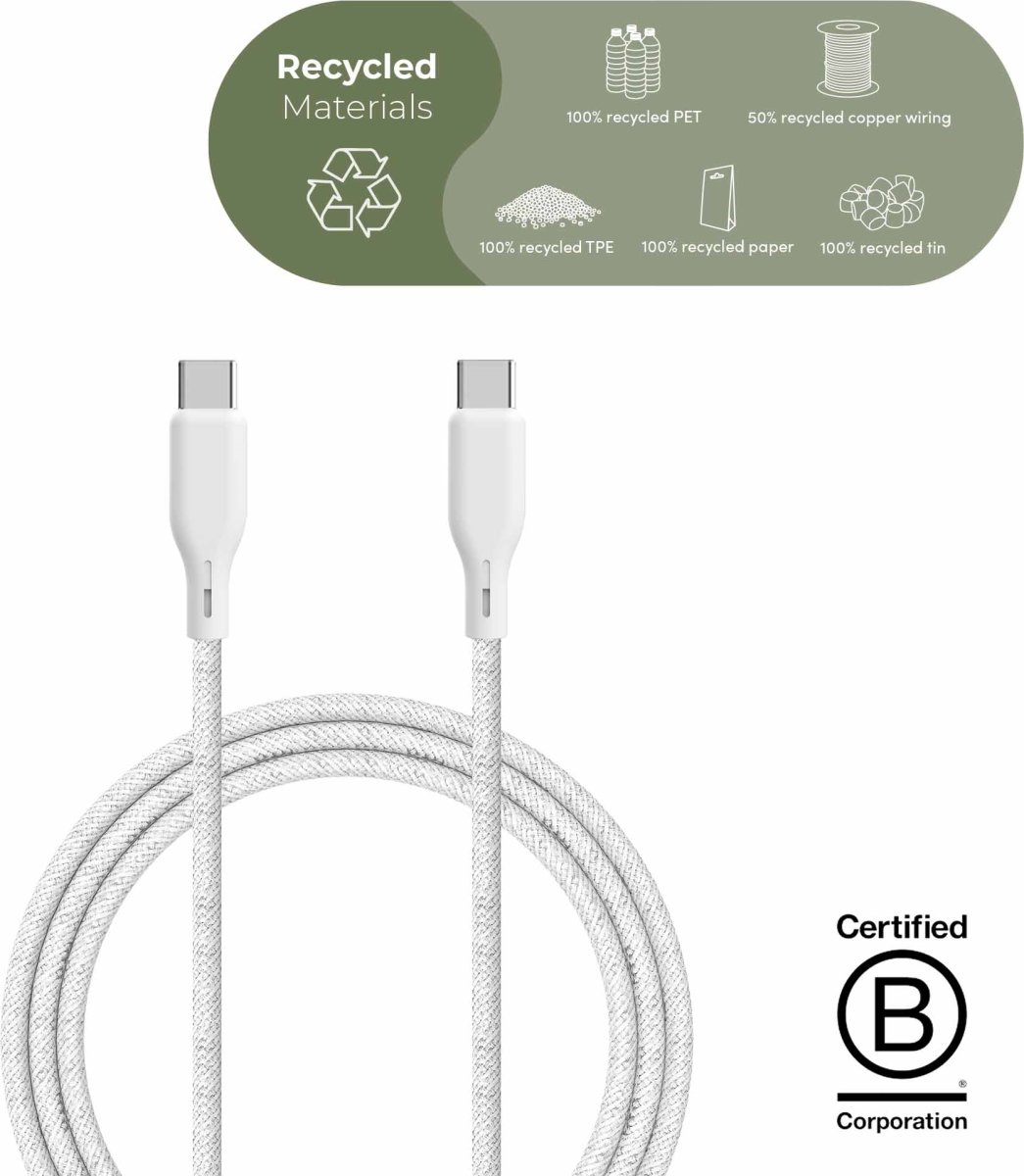 UPSTRÖM Ëssentials USB-C-laddkabel, 2,5m, 100W
