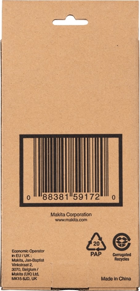 Makita HEPA-filter till ryggdammsugare VC008GZ