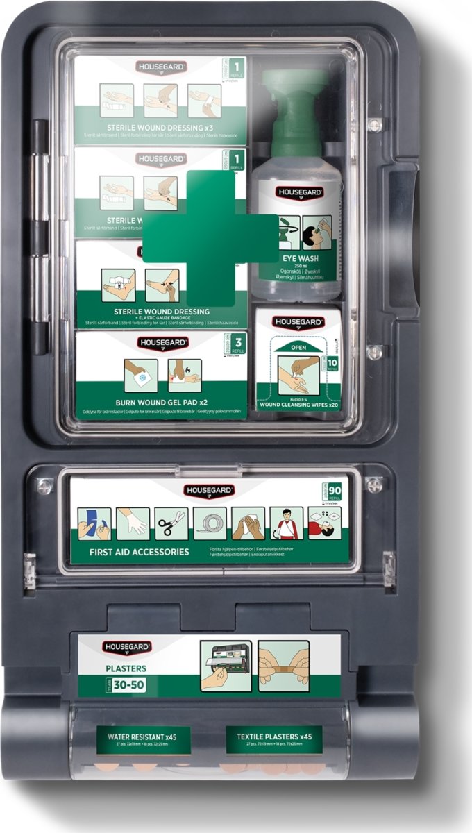 Housegard Första hjälpen-station