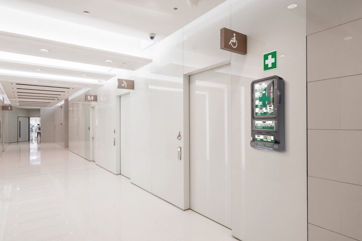 Housegard Första hjälpen- och brännskadestation