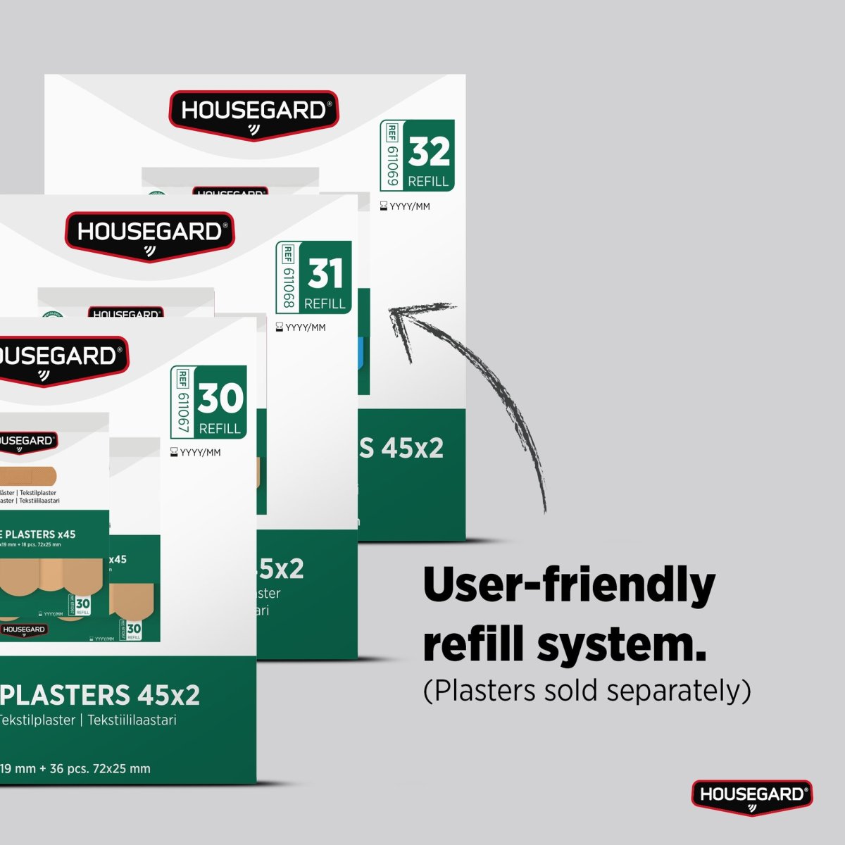 Housegard Plåsterdispenser