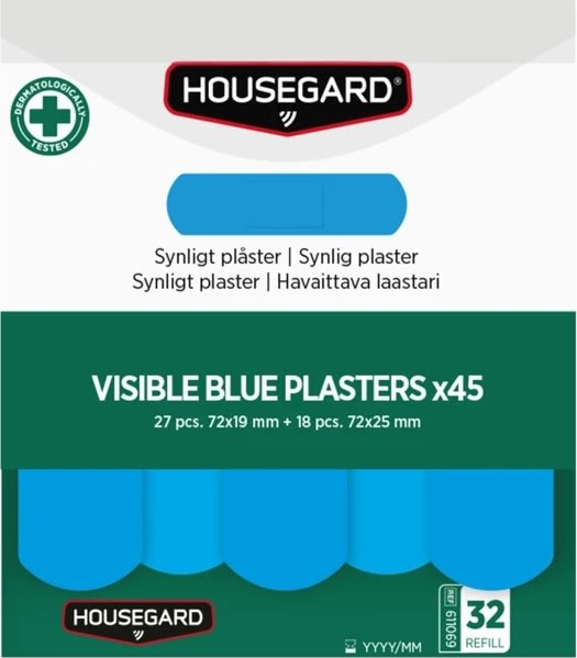 Housegard Spårbara plåster 2x45 st