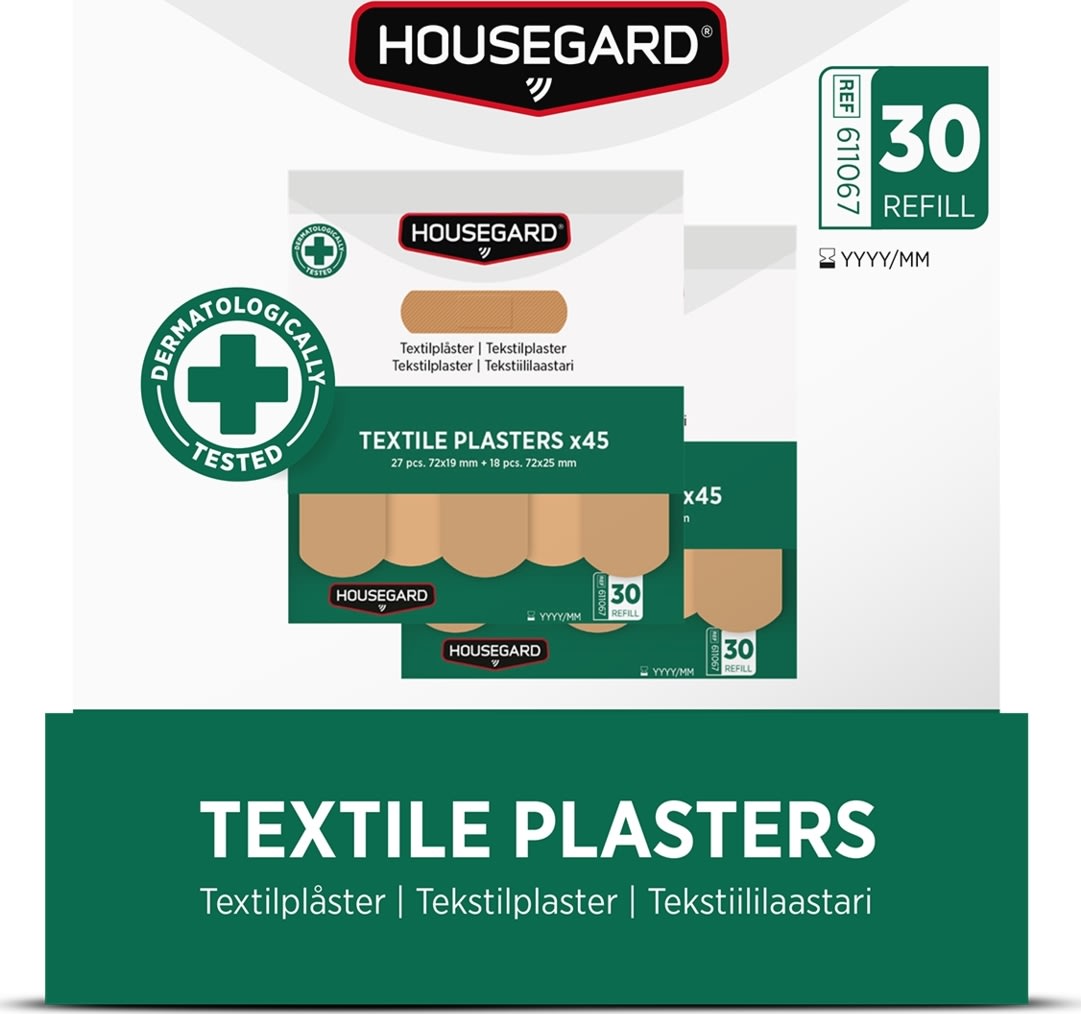 Housegard Textilplåster (2x45 st)