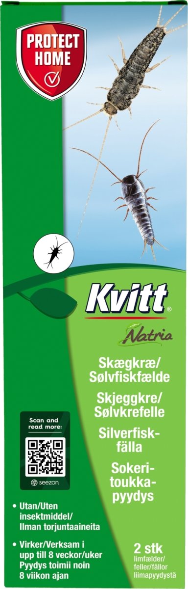 Kvitt Natria Silverfiskfälla, 2 st.