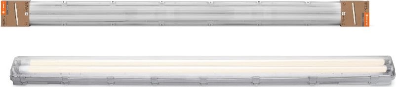 Osram 2x LED-armatur, Damp Proof Essential - 19W