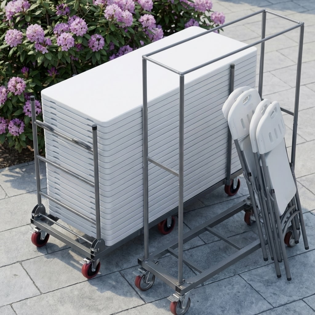 Park hopfällbart bord L183xB76xH74 cm