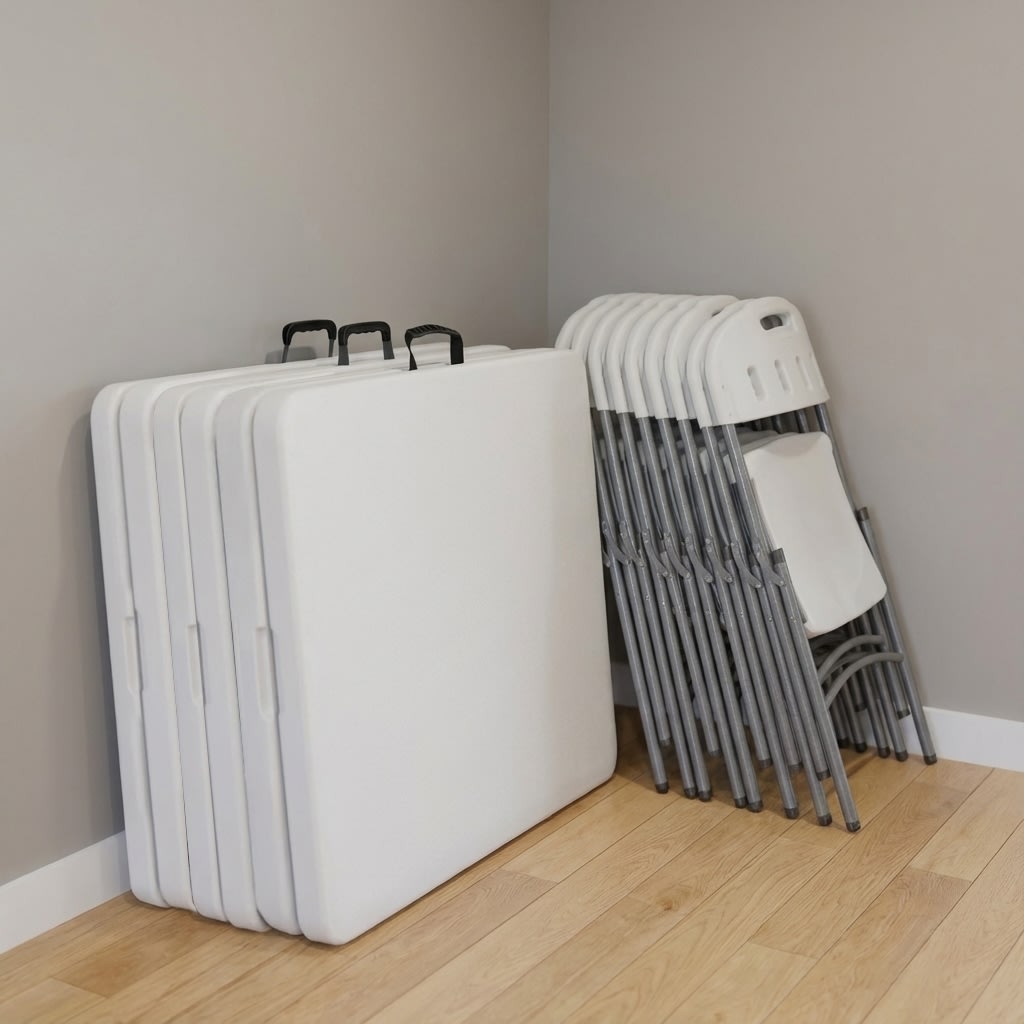 Bordsset Park 4 personer Hopfällbart