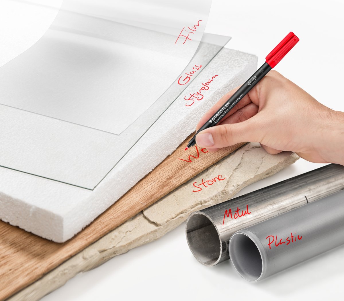 Staedtler Lumocolor 318 F märkpenna, permanent, gu