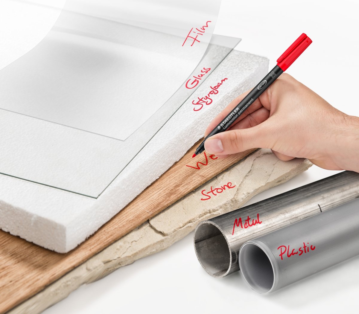 Staedtler Lumocolor 317 M märkpenna, permanent, or