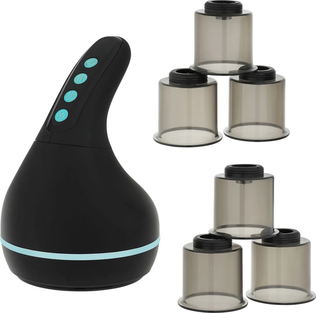 Medivon Cupping Massager Eclipse, Svart