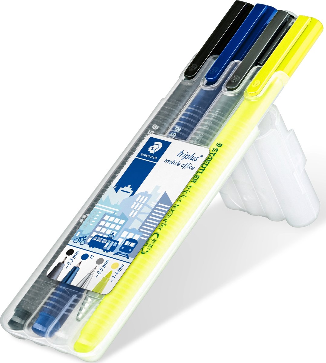Staedtler Triplus Mobile Office set | 4 st. pennor
