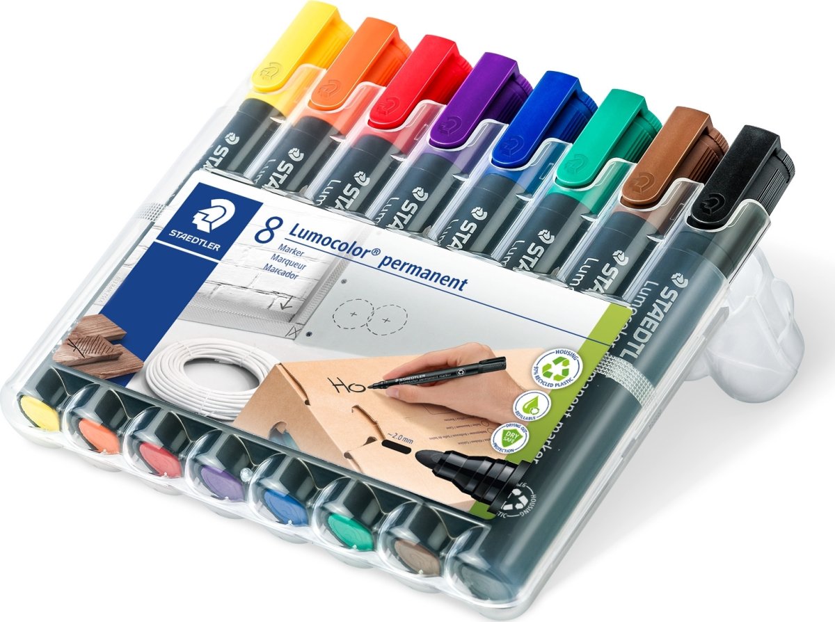 Staedtler Lumocolor 352 Märkpennor, runda, permane